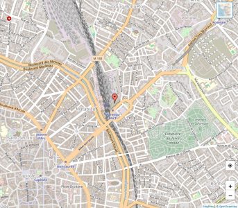 Plan de la Gare de Toulouse-Matabiau