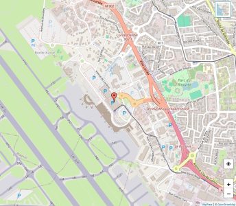 Plan de l’aéroport de Toulouse-Blagnac
